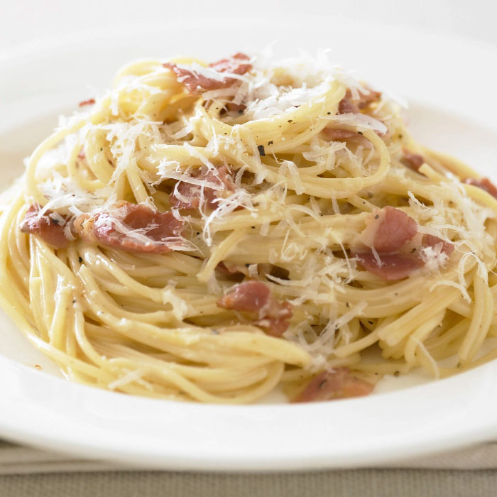 Spaghete carbonara